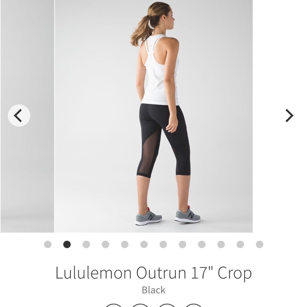 LULULEMON crop size 4